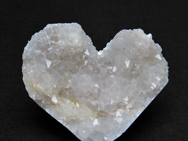 ファーデンクォーツ ハート 置物 [t602-1951] 2枚目