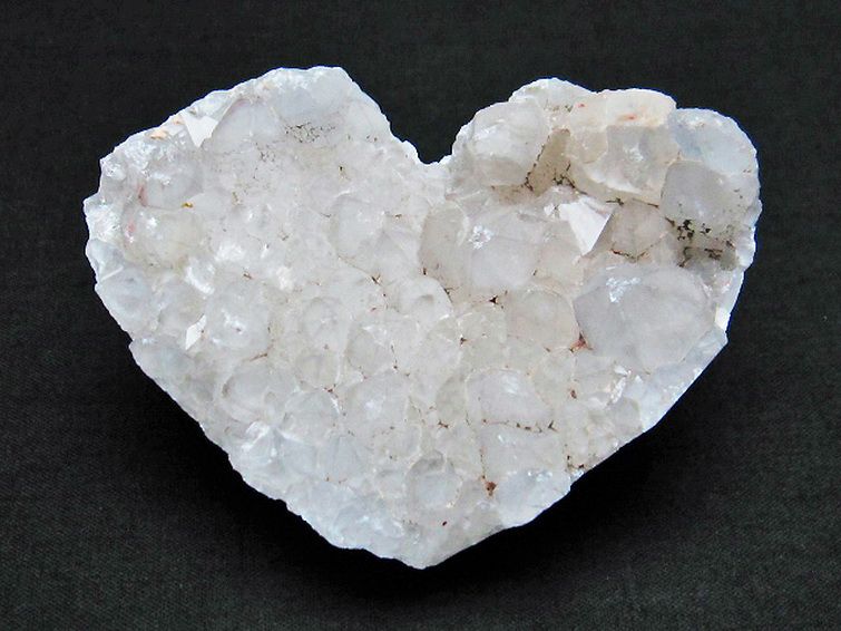 ファーデンクォーツ ハート 置物 [t602-1976] 1枚目