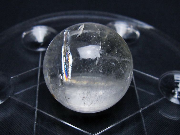 ヒマラヤ水晶 丸玉 七星陣 24mm [t602-2605] 3枚目