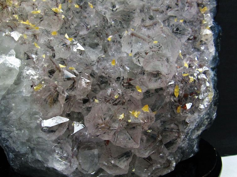 3.1Kg ブラジル産 アメジストクラスター 台座付き[T603-9107] 3枚目