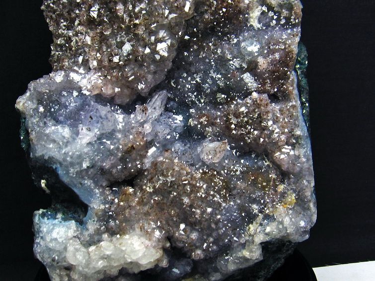 2.4Kg ブラジル産 アメジストクラスター 台座付き[T603-9111] 3枚目