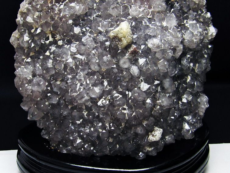 ガーネット 付き クラスター カルサイト 3.8Kg フラワーアメジスト カルサイト共生 クラスター[t603-9365]