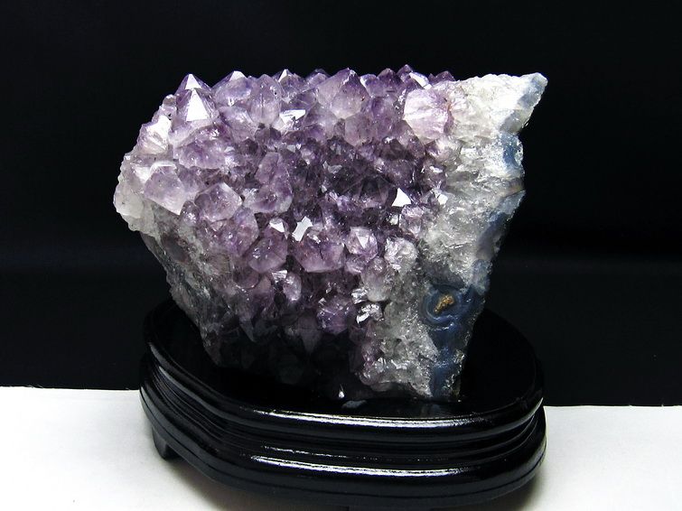 3.4Kg フラワーアメジストクラスター 原石 [t603-9368] 1枚目