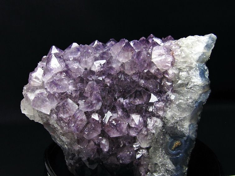 3.4Kg フラワーアメジストクラスター 原石 [t603-9368] 2枚目