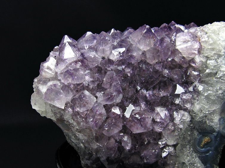 3.4Kg フラワーアメジストクラスター 原石 [t603-9368] 3枚目