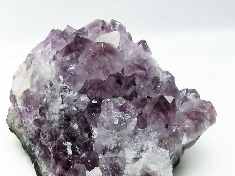 2Kg ウルグアイ産 カルサイトアメジストクラスター [t603-9461] 2枚目