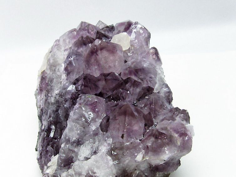 2Kg ウルグアイ産 カルサイトアメジストクラスター [t603-9461] 3枚目