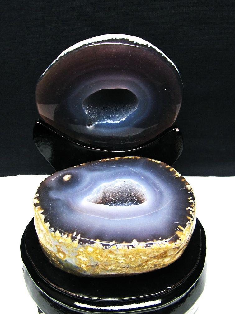 1.7Kg ペア水晶トレジャーメノウ[T604-7372] 1枚目