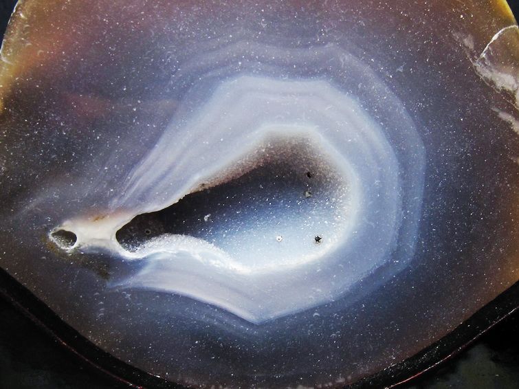 1.2Kg ペア水晶トレジャーメノウ [t604-7646] 3枚目