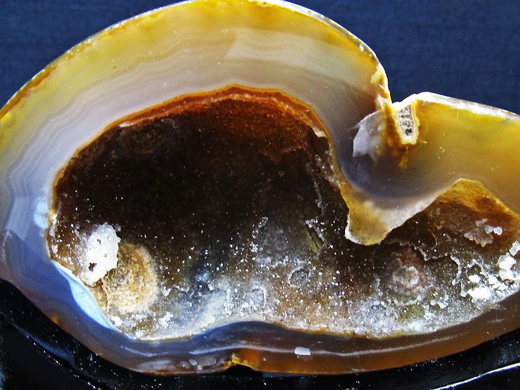 ペア水晶トレジャーメノウ[T604-7702] 3枚目