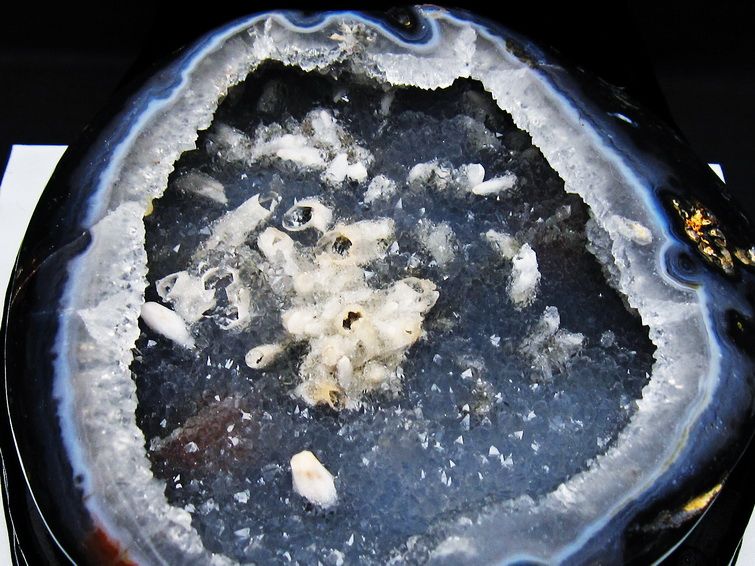 2.2Kg ペア水晶トレジャーメノウ[T604-7727] 2枚目