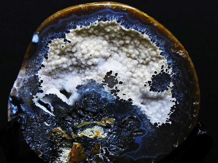 1.9Kg ペア水晶トレジャーメノウ[T604-7730] 3枚目