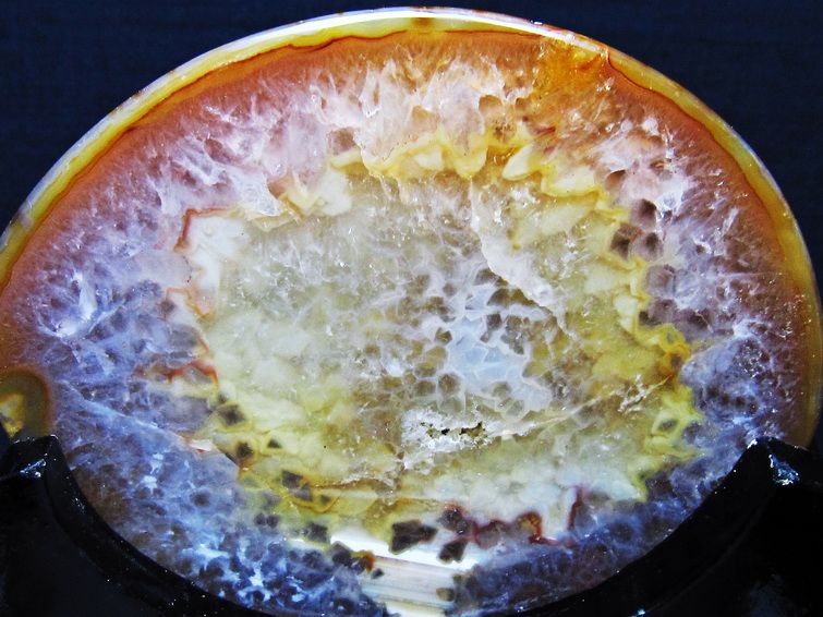 1.6Kg ペア水晶トレジャーメノウ[T604-7736] 3枚目