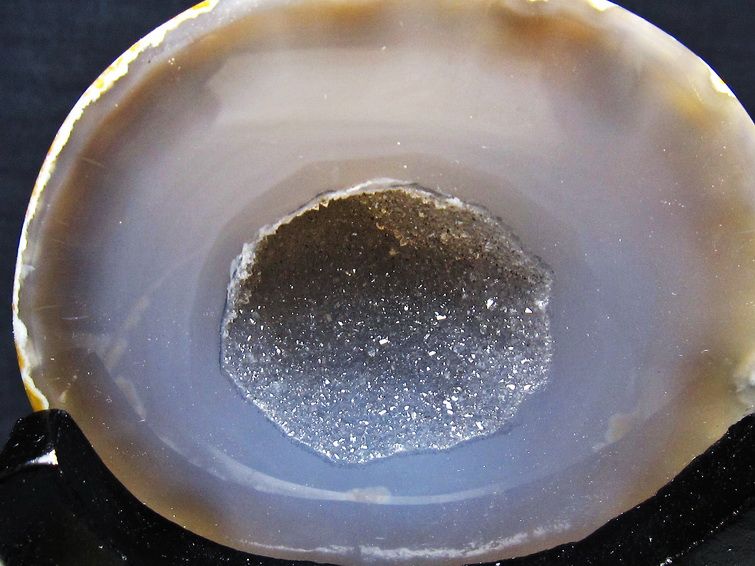 ペア水晶トレジャーメノウ[T604-7749] 3枚目