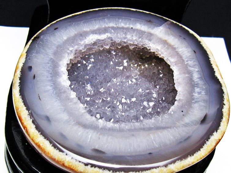 1.5Kg ペア水晶トレジャーメノウ[T604-7761] 2枚目