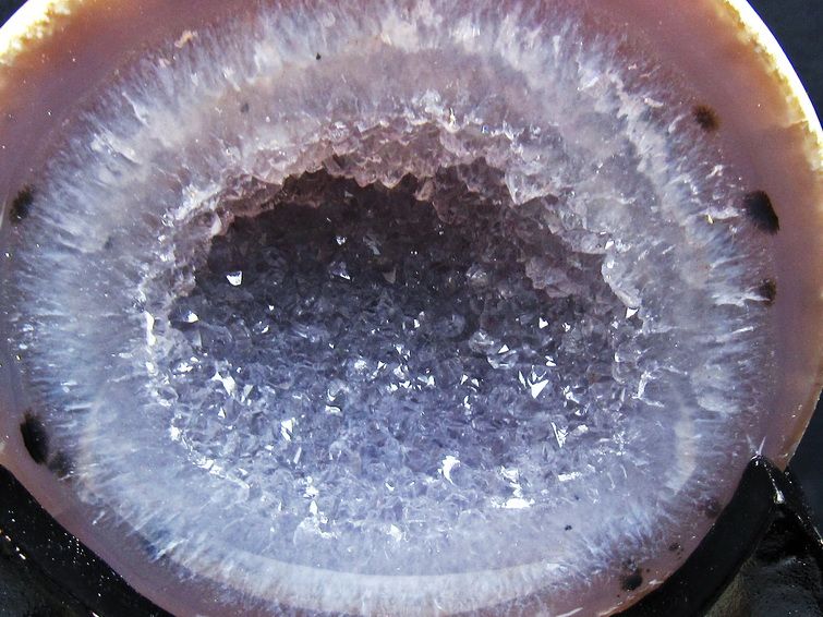 1.5Kg ペア水晶トレジャーメノウ[T604-7761] 3枚目