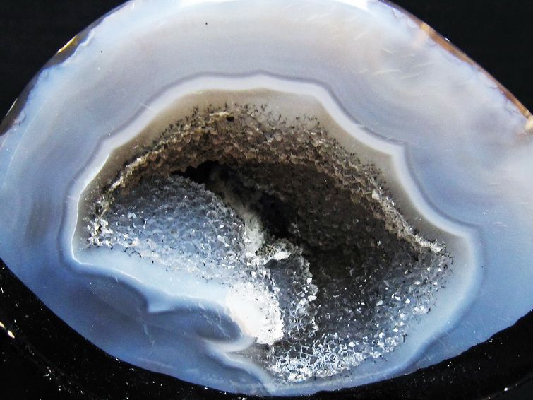 ペア水晶トレジャーメノウ[T604-7771] 3枚目