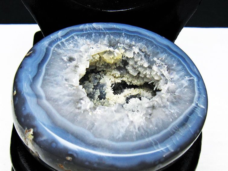 ペア水晶トレジャーメノウ[T604-7774] 2枚目