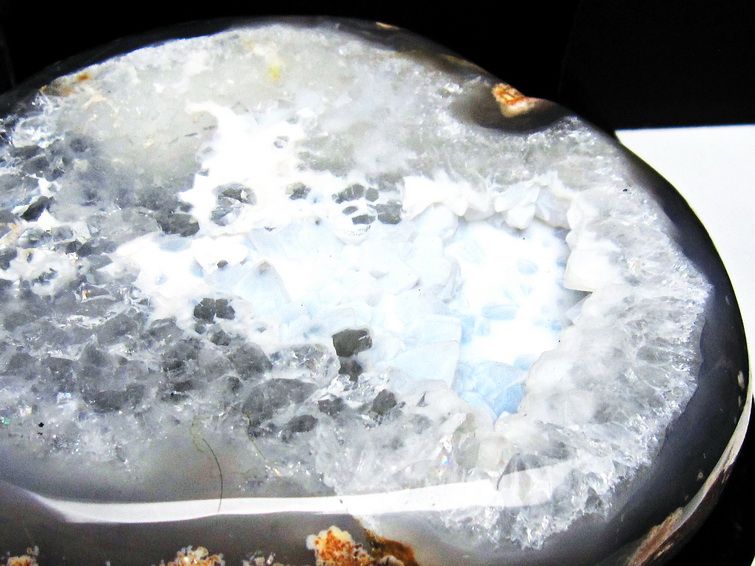 2Kg ペア水晶トレジャーメノウ [t604-7859] 2枚目