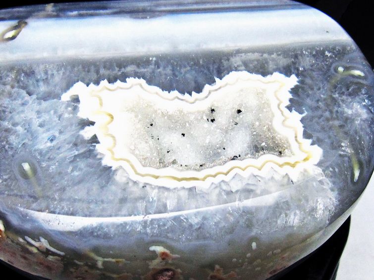 2.3Kg ペア水晶トレジャーメノウ [t604-7864] 2枚目