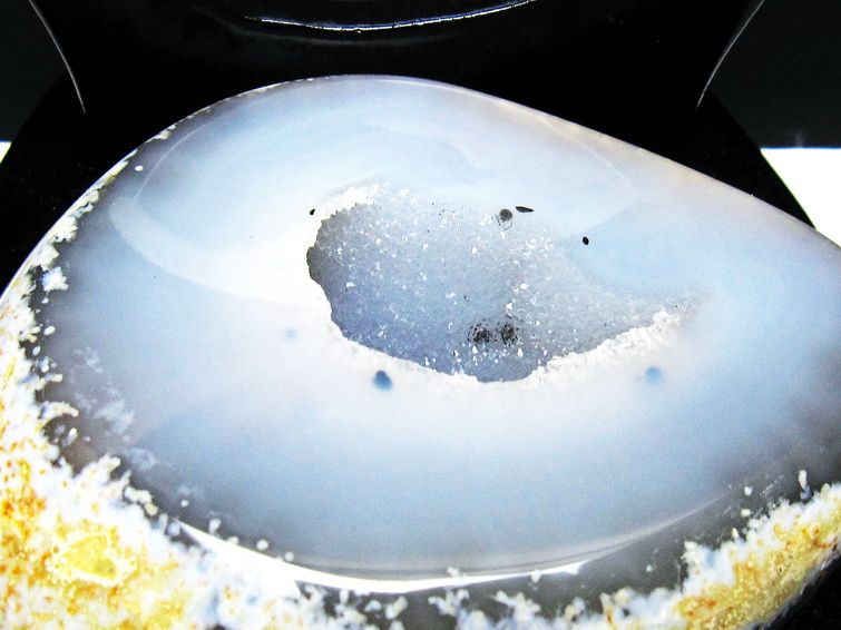 ペア水晶トレジャーメノウ [t604-7868] 2枚目