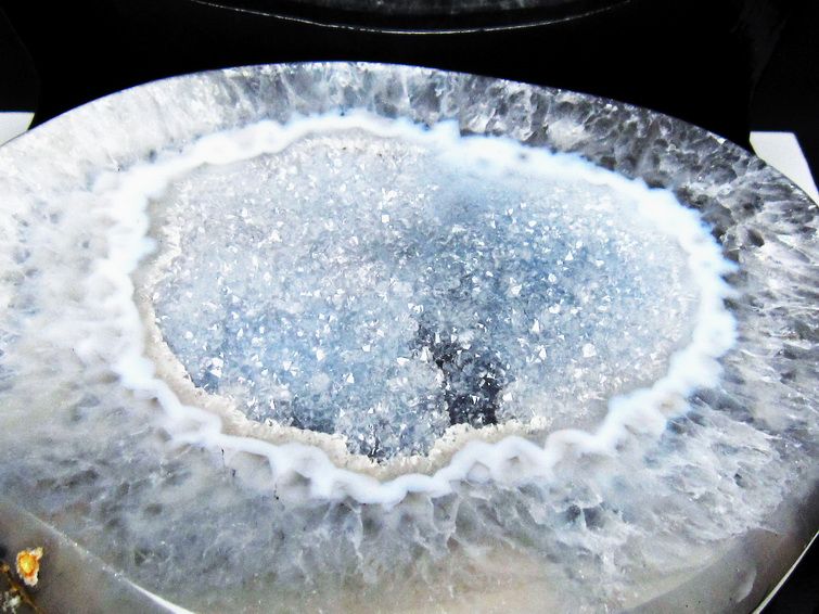 3.5Kg ペア水晶トレジャーメノウ [t604-7885] 2枚目