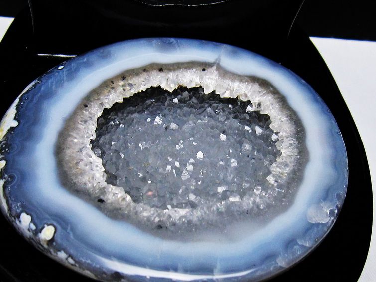 ペア水晶トレジャーメノウ [t604-7932] 2枚目