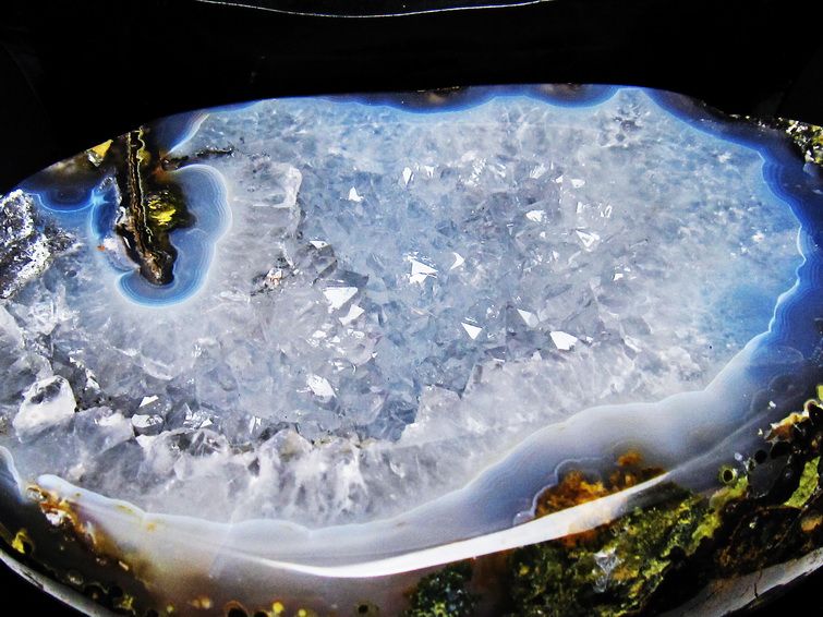 3.3Kg ペア水晶トレジャーメノウ [t604-7966] 2枚目