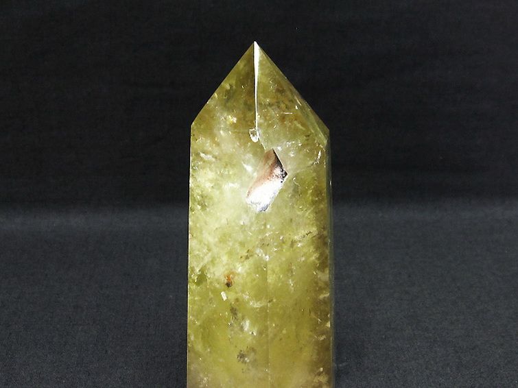 虹入り シトリン水晶 六角柱 [t61-12480] 2枚目