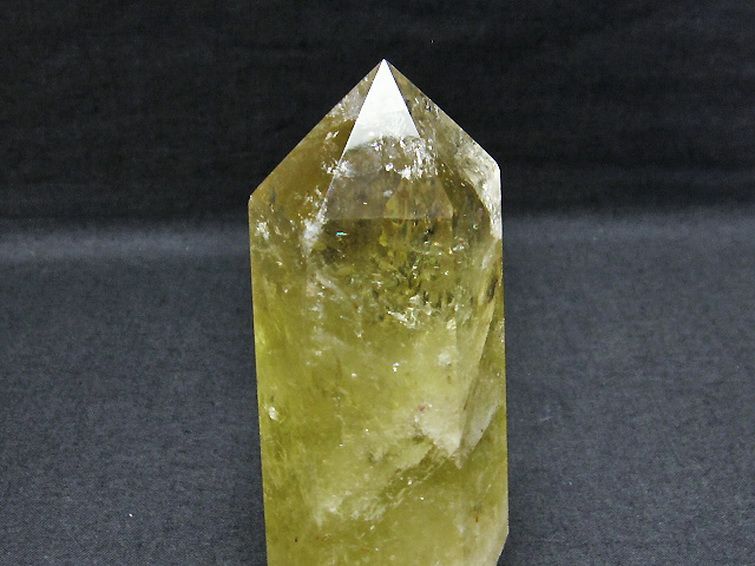 虹入り シトリン水晶ファントム 六角柱 [t61-12529] 2枚目