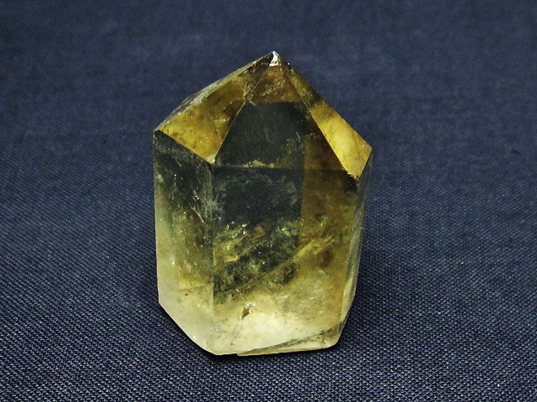 シトリン水晶 六角柱[T61-13342] 1枚目