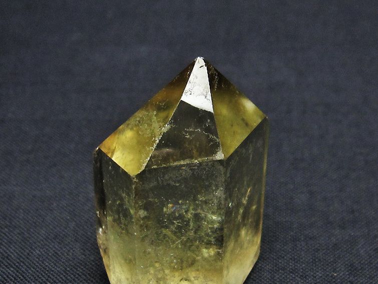 シトリン水晶 六角柱[T61-13342] 3枚目