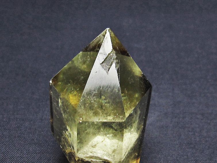 シトリン水晶 六角柱[T61-13504] 2枚目