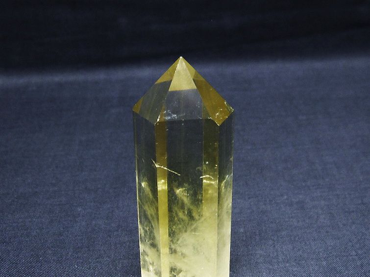 シトリン水晶 六角柱[T61-13680] 3枚目