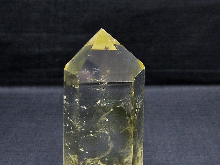 シトリン水晶ファントム 六角柱[T61-14064] 2枚目