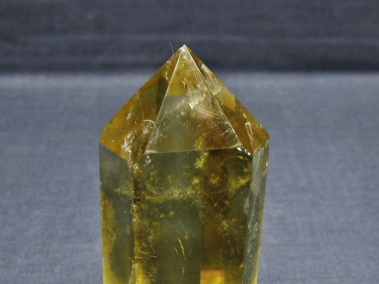 シトリン水晶 六角柱 [t61-14070] 2枚目