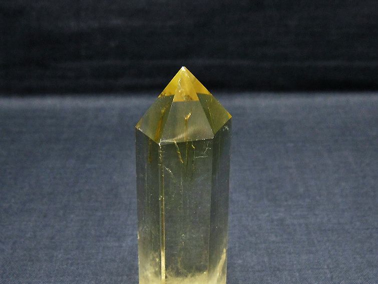 シトリン水晶 六角柱[T61-14095] 3枚目
