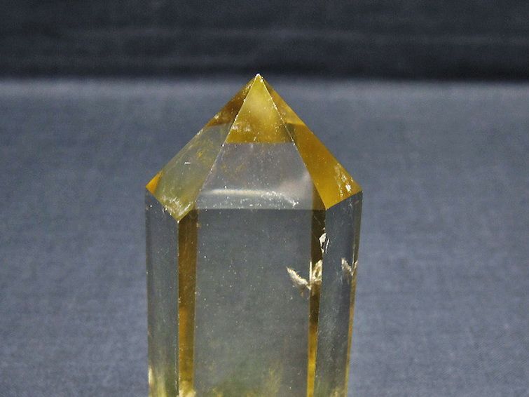 シトリン水晶 六角柱[T61-14130] 2枚目