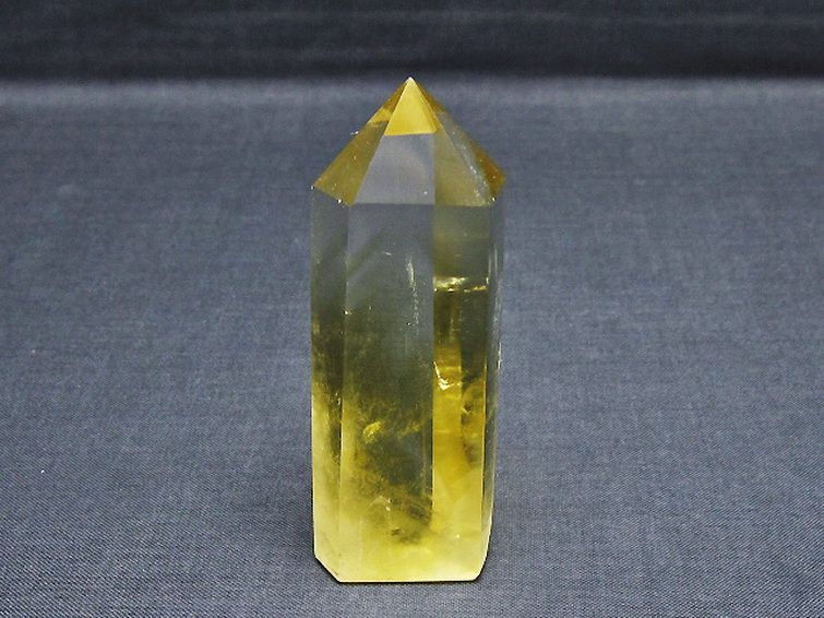 シトリン水晶 六角柱[T61-14138] 1枚目