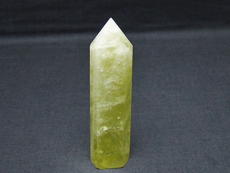 シトリン水晶 六角柱[T61-14265] 1枚目