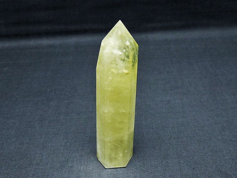 シトリン水晶 六角柱[T61-14266] 1枚目