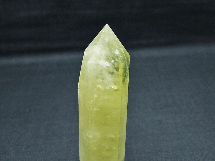 シトリン水晶 六角柱[T61-14266] 2枚目