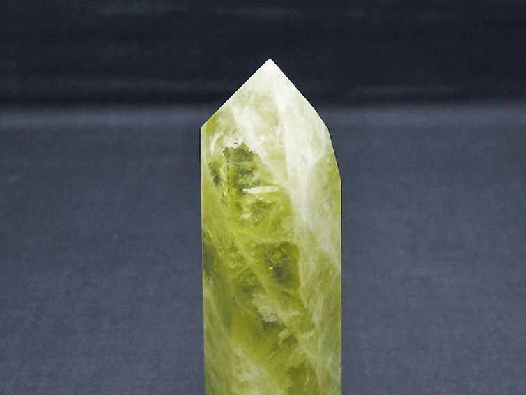 シトリン水晶 六角柱[T61-14369] 2枚目