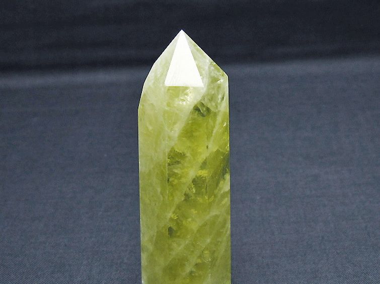 シトリン水晶 六角柱[T61-14369] 3枚目
