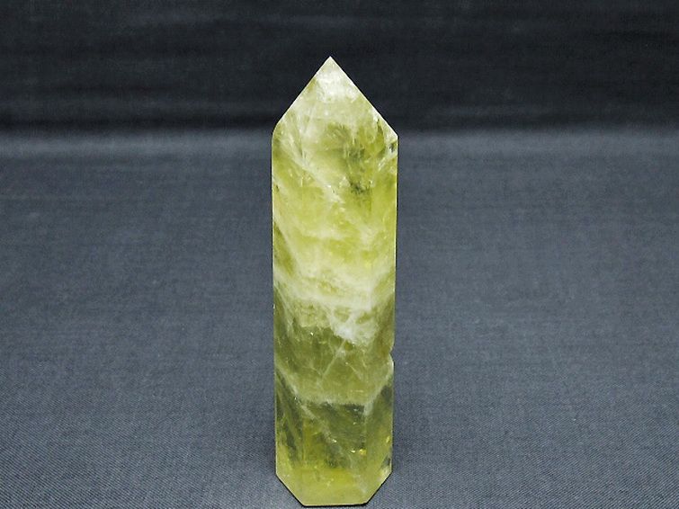 シトリン水晶 六角柱[T61-14396] 1枚目