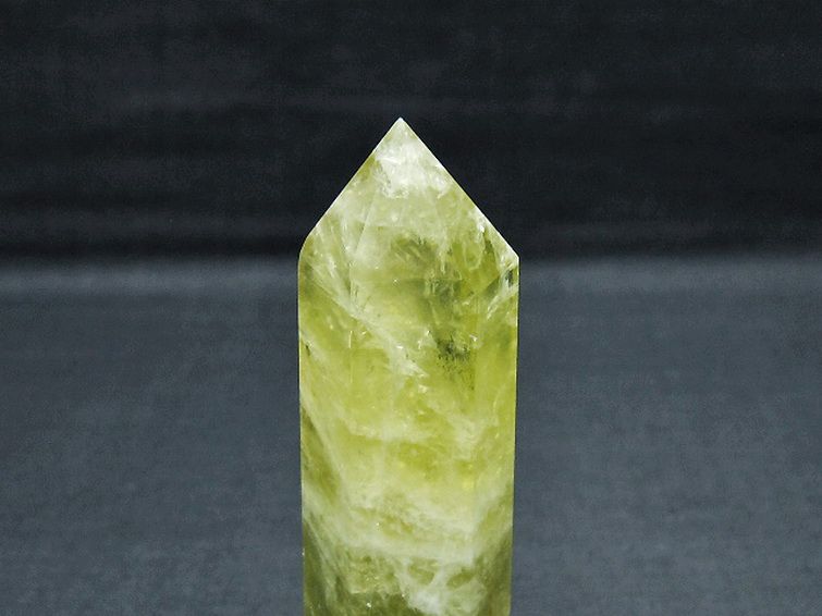 シトリン水晶 六角柱[T61-14396] 2枚目