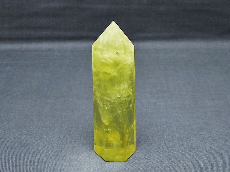 シトリン水晶 六角柱[T61-14398] 1枚目