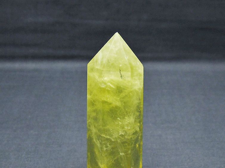 シトリン水晶 六角柱[T61-14398] 2枚目