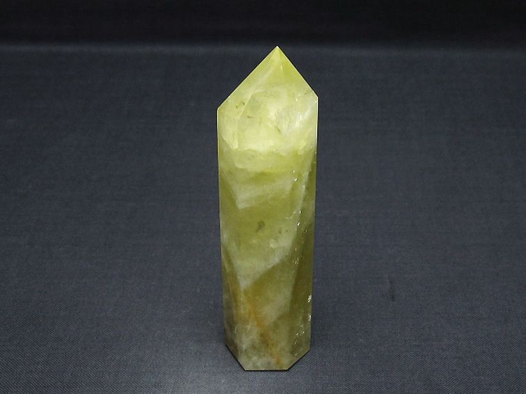 シトリン水晶 六角柱[T61-14489] 1枚目