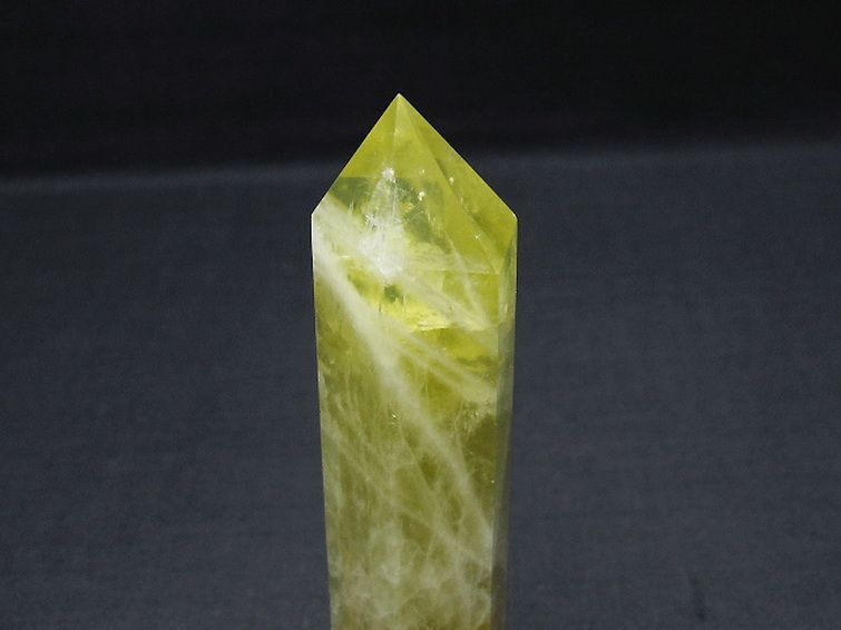 シトリン水晶 六角柱[T61-14489] 3枚目